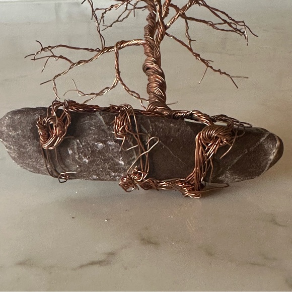 Copper Wire Miniature Bonsai Tree - Picture 10 of 10